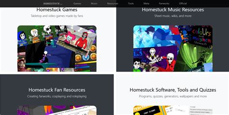 HOMESTUCK.NET: the front page of the Homestuck fandom.